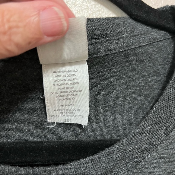 Corvette T-shirt - New Agenda - 2XL Charcoal / Black EUC - Picture 5 of 6